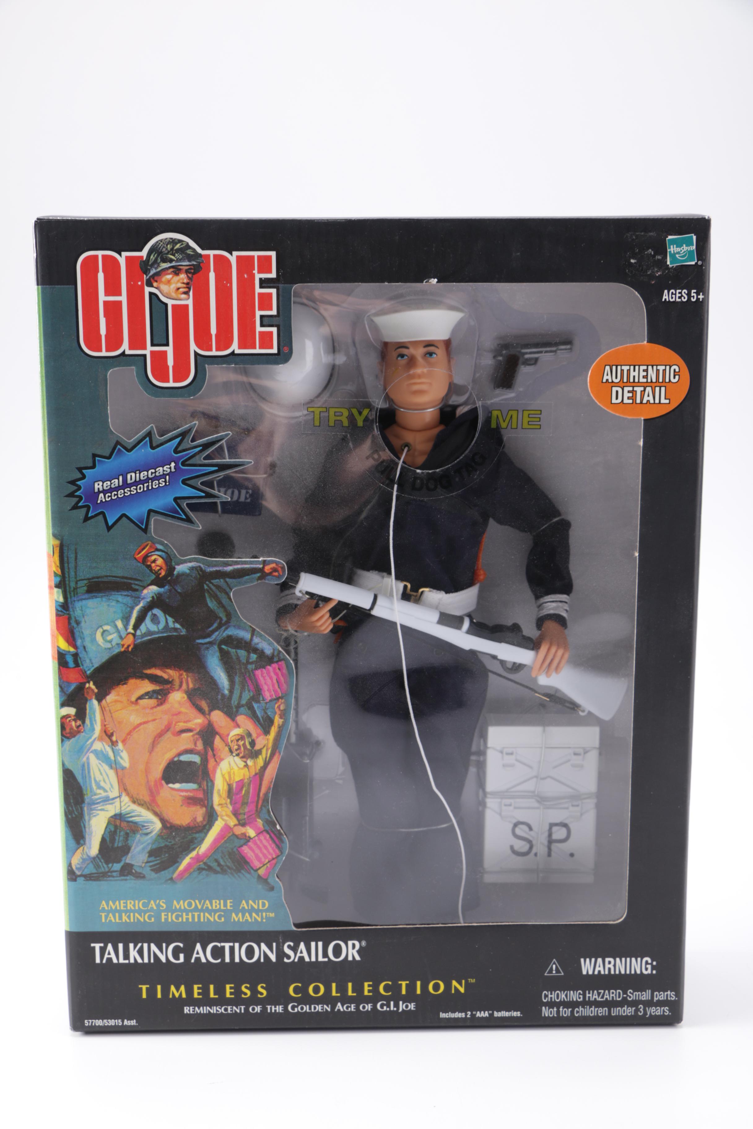 Military and Police Action Figures Including G. I. Joe