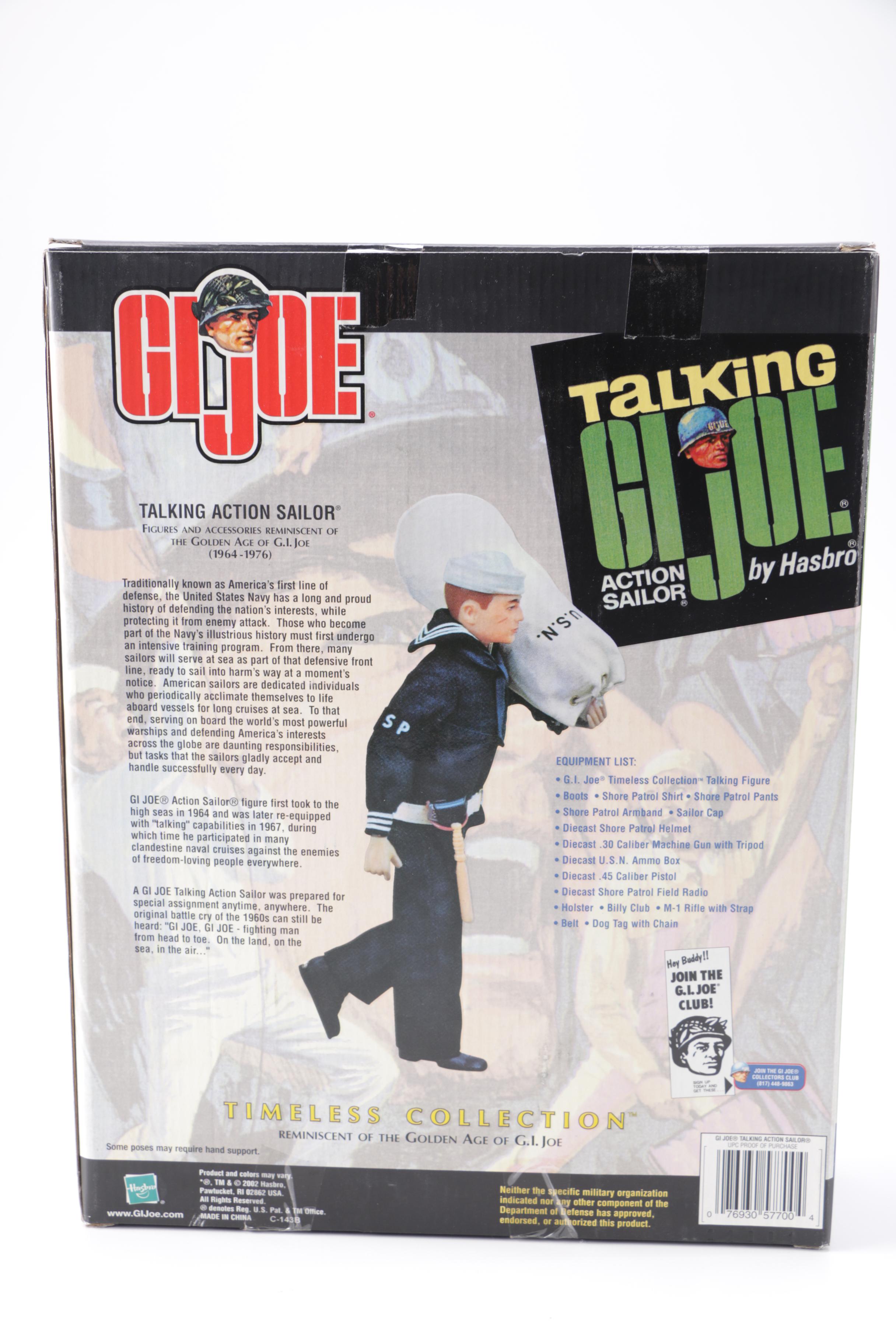 Military and Police Action Figures Including G. I. Joe