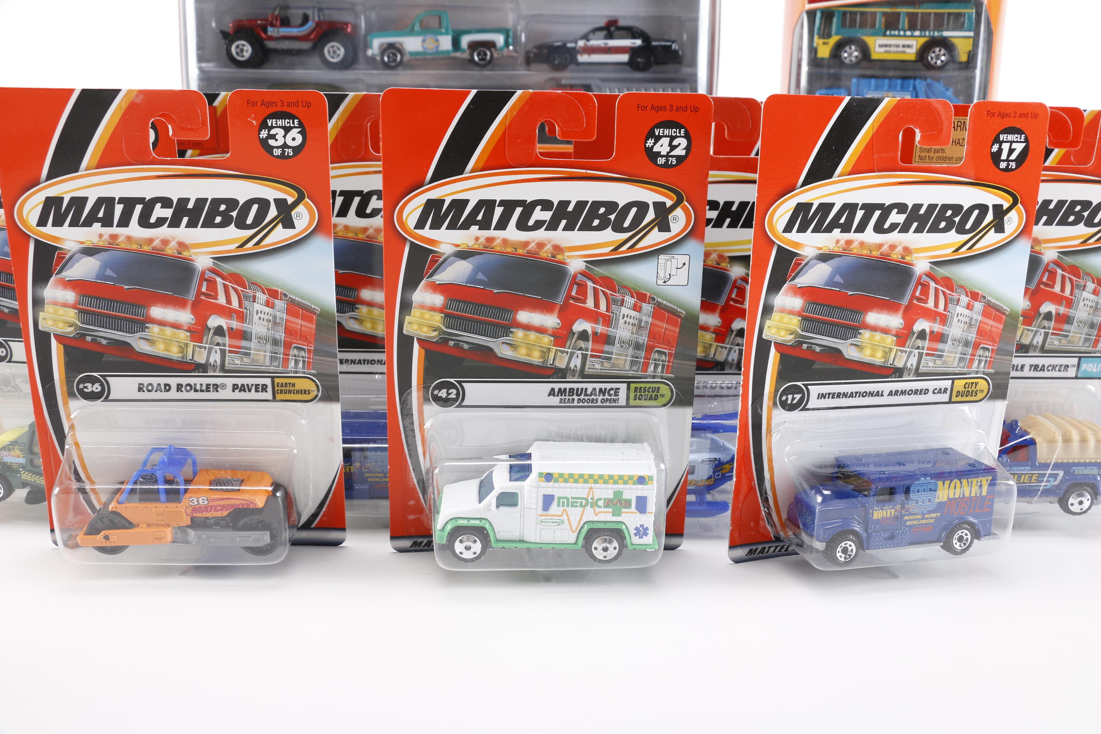 Mint in Package Matchbox Car Collection