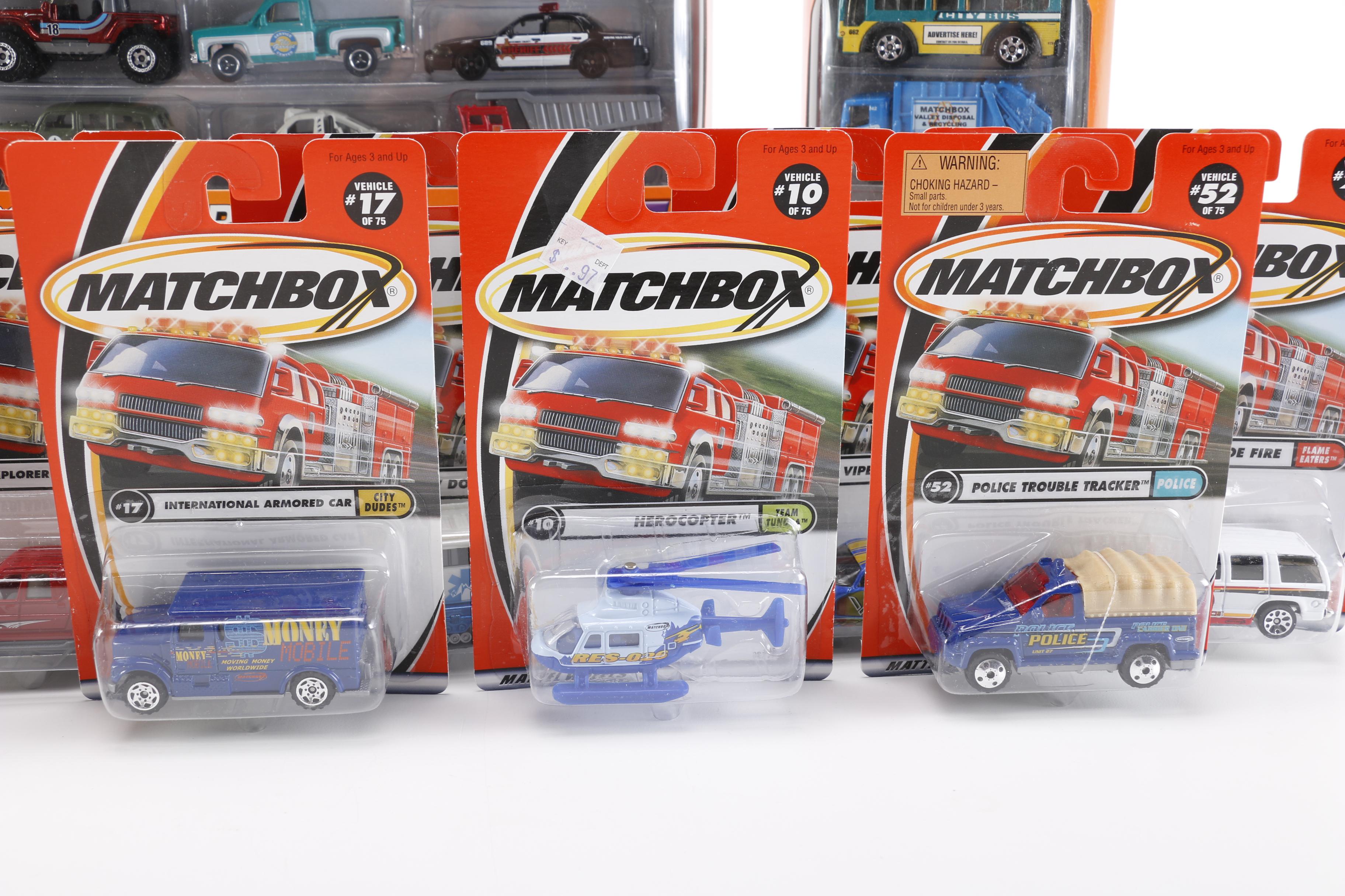 Mint in Package Matchbox Car Collection