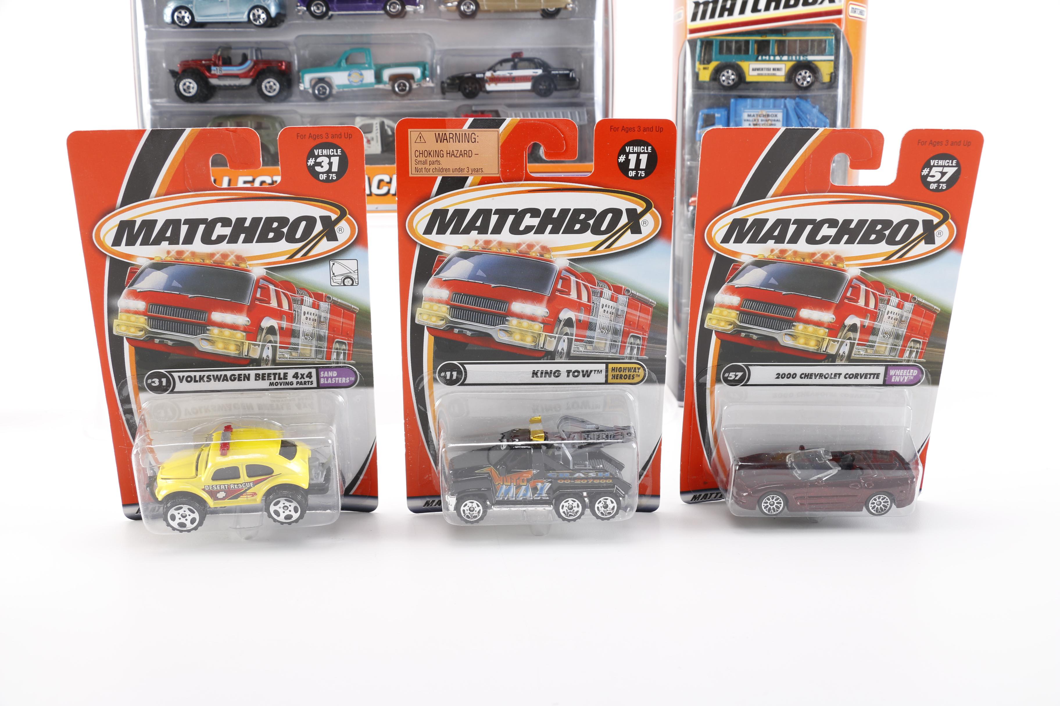 Mint in Package Matchbox Car Collection