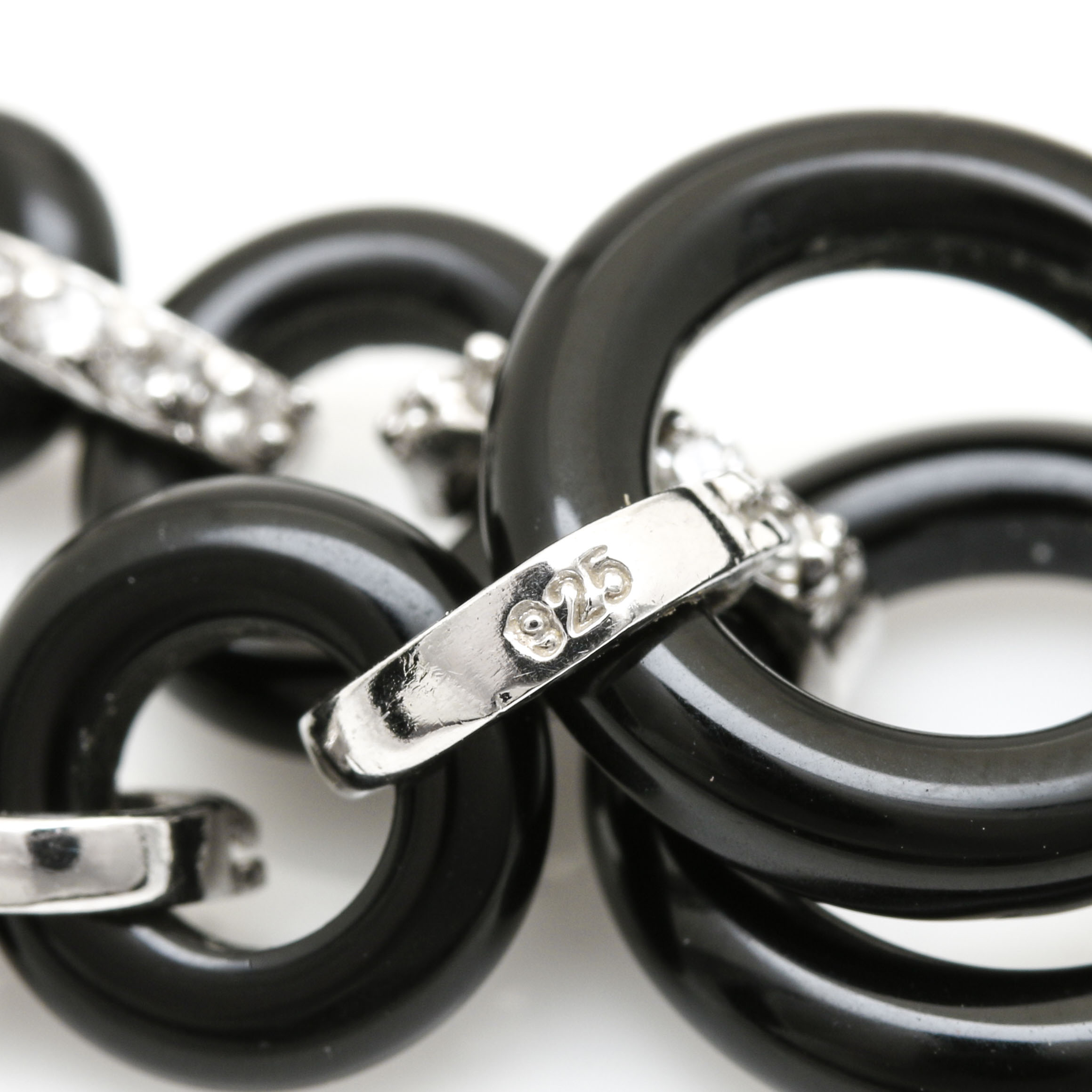 Sterling Silver Jewelry With Cubic Zirconia and Pyrite