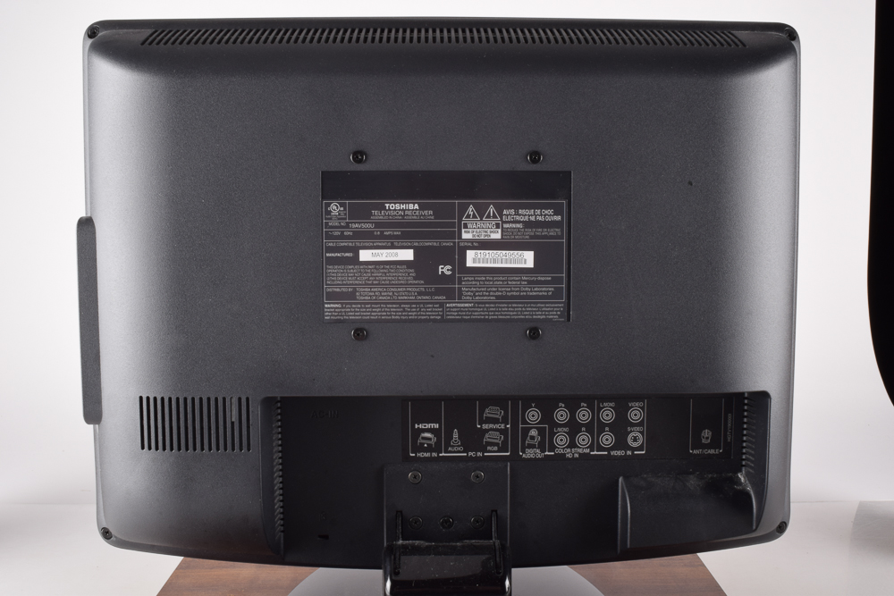 Toshiba 19" HD LCD Television