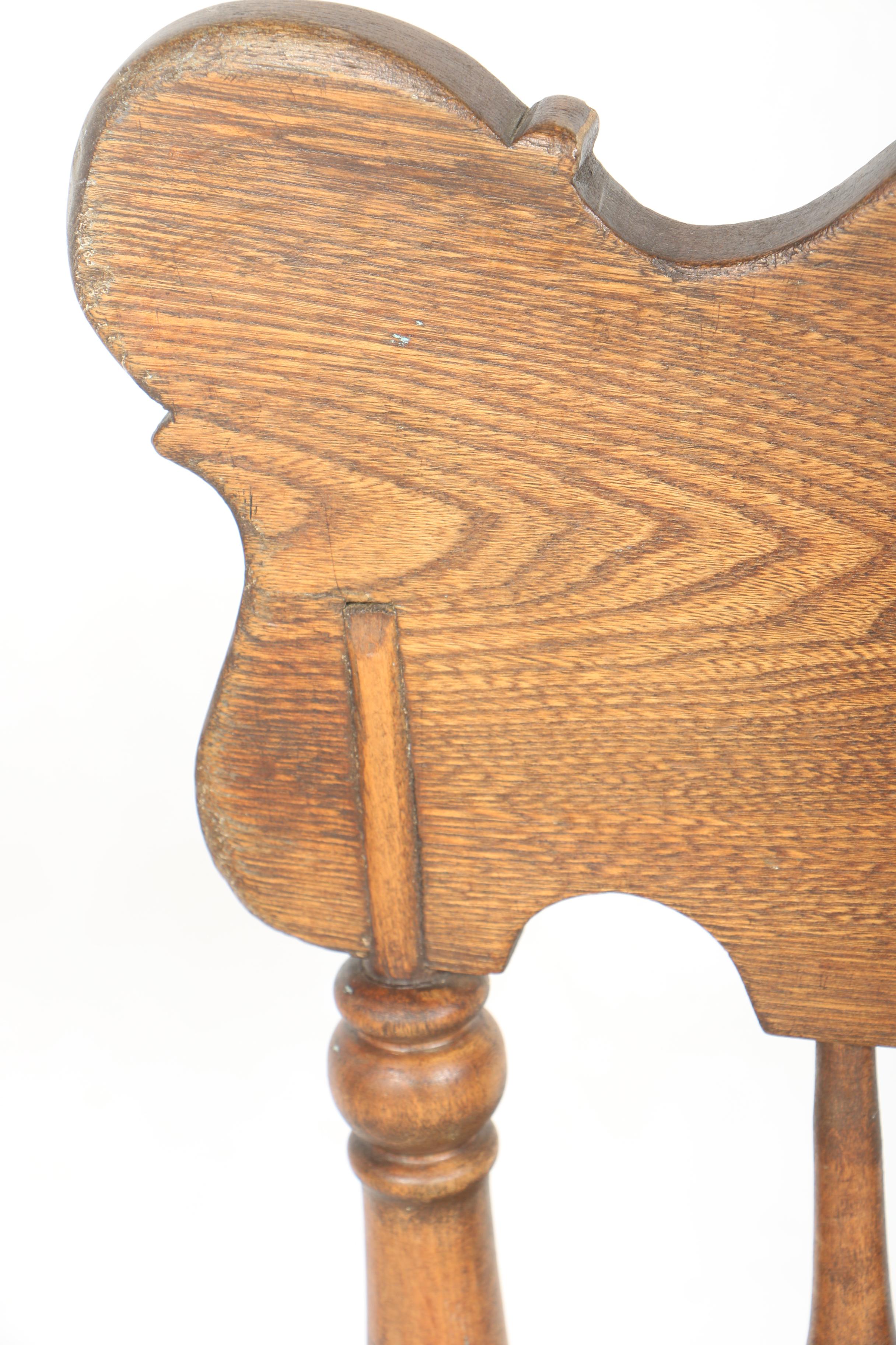 Vintage Pressed "Northwind" Oak Rocking Chair