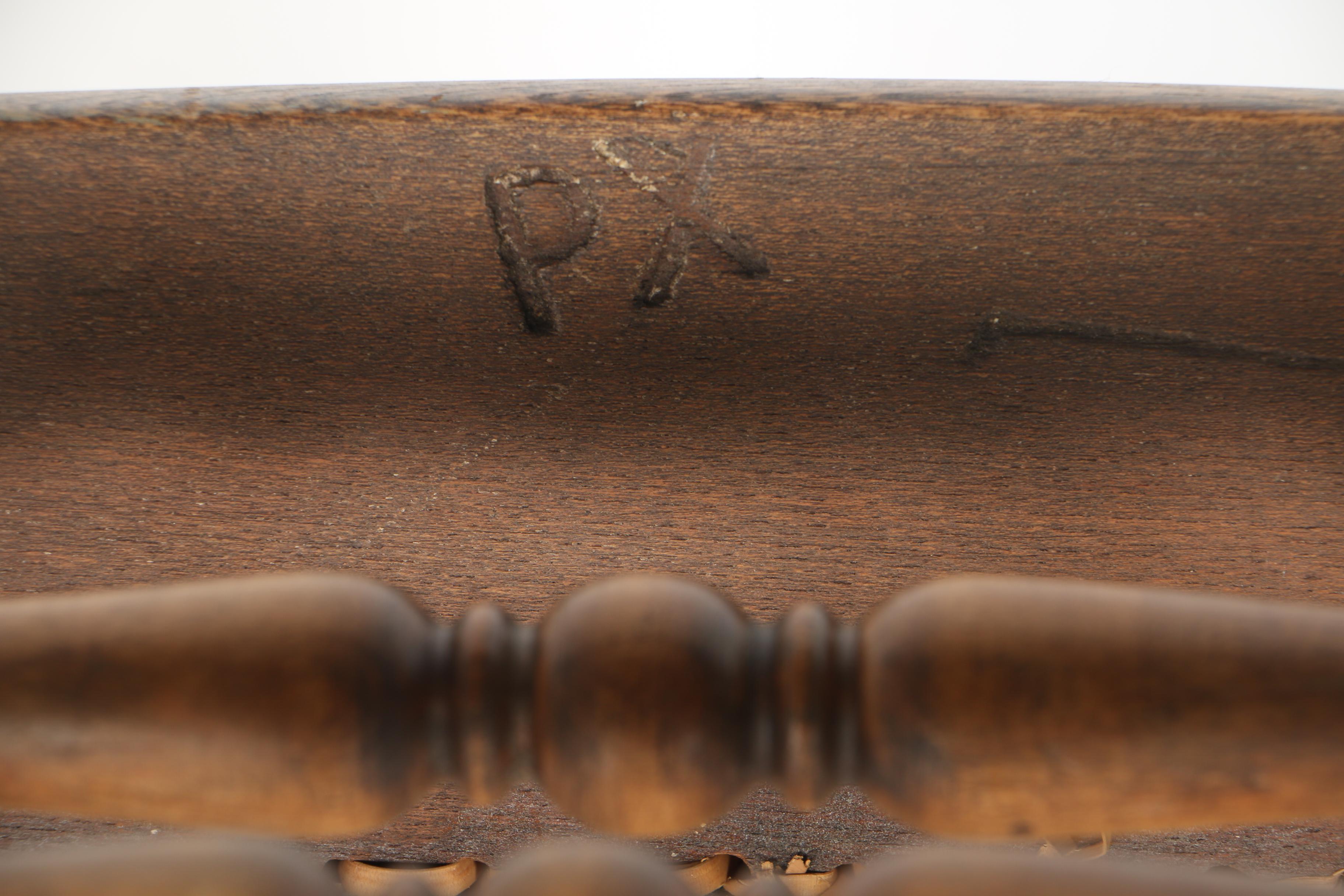 Vintage Pressed "Northwind" Oak Rocking Chair