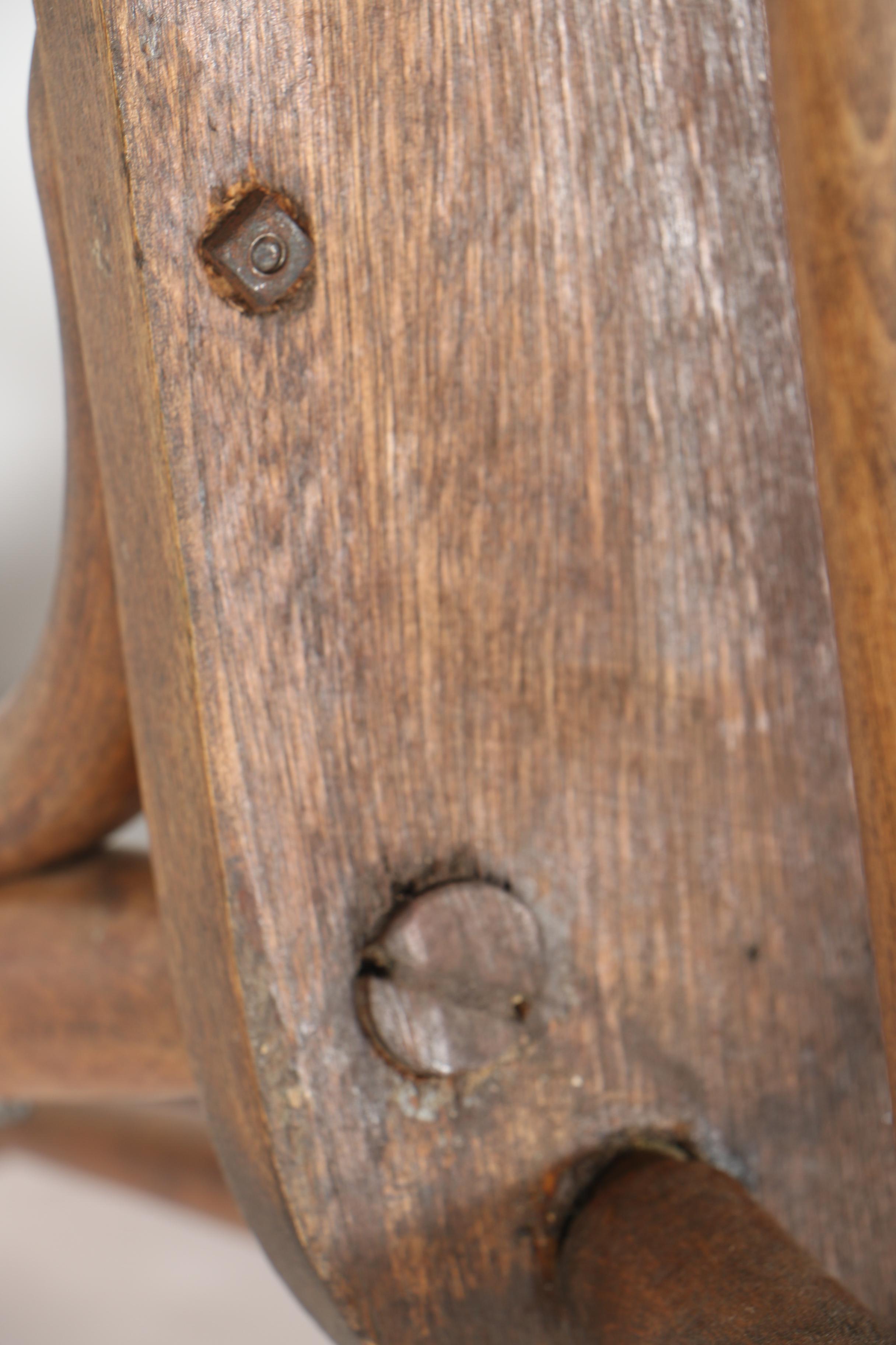 Vintage Pressed "Northwind" Oak Rocking Chair