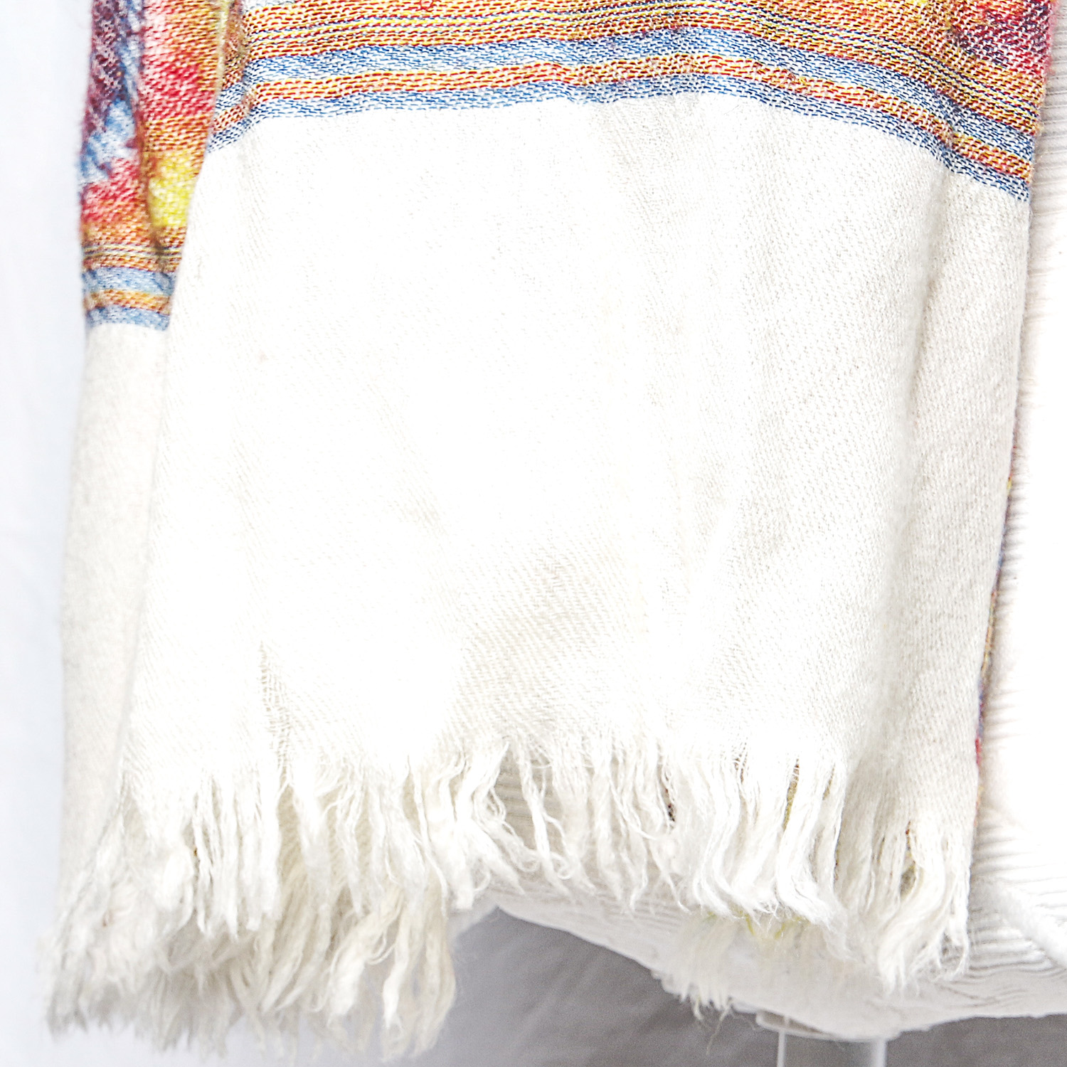 Pair of Scarves and a Pair of Angora Rabbit Hair Gloves