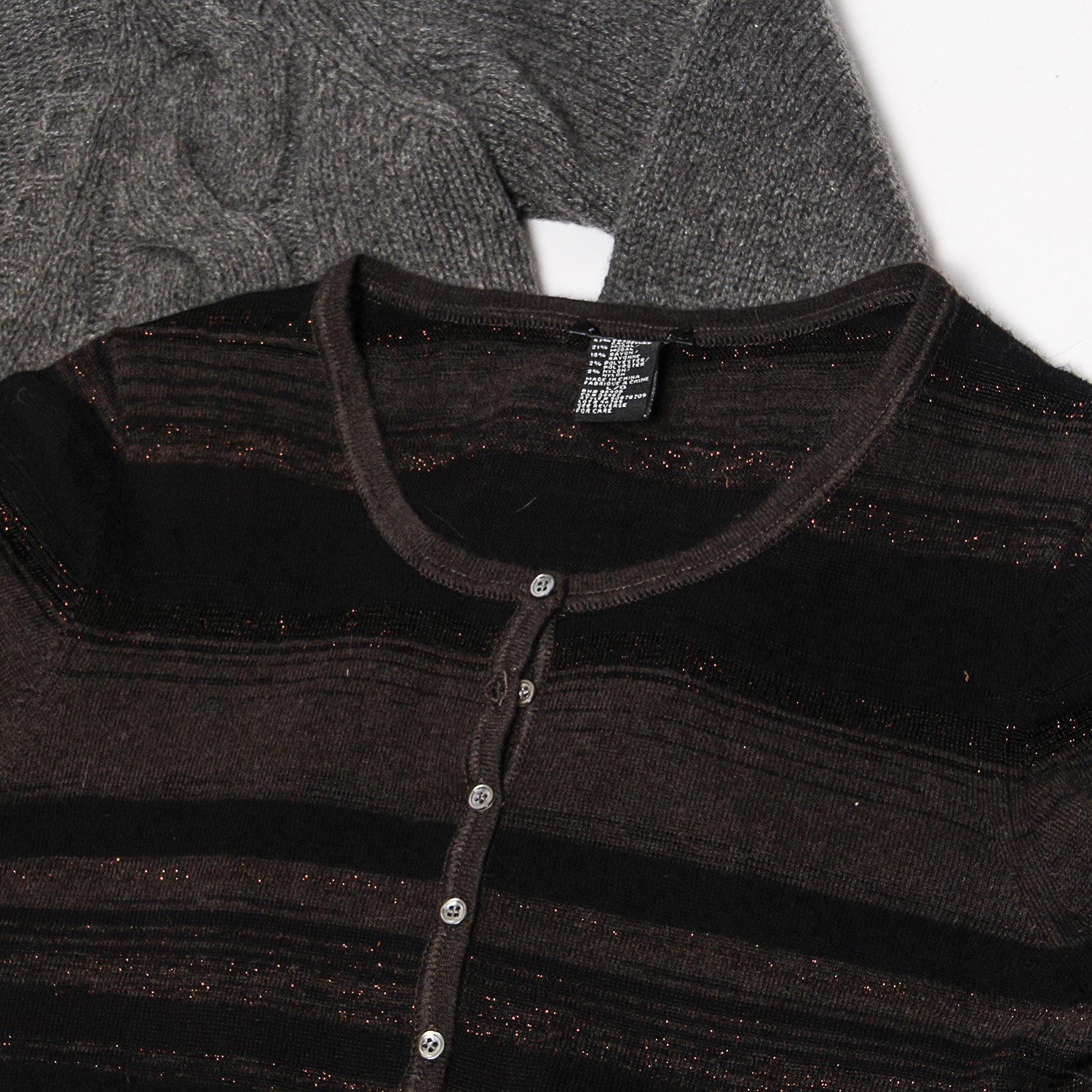 Pair of Cashmere Blend Sweaters by Theory