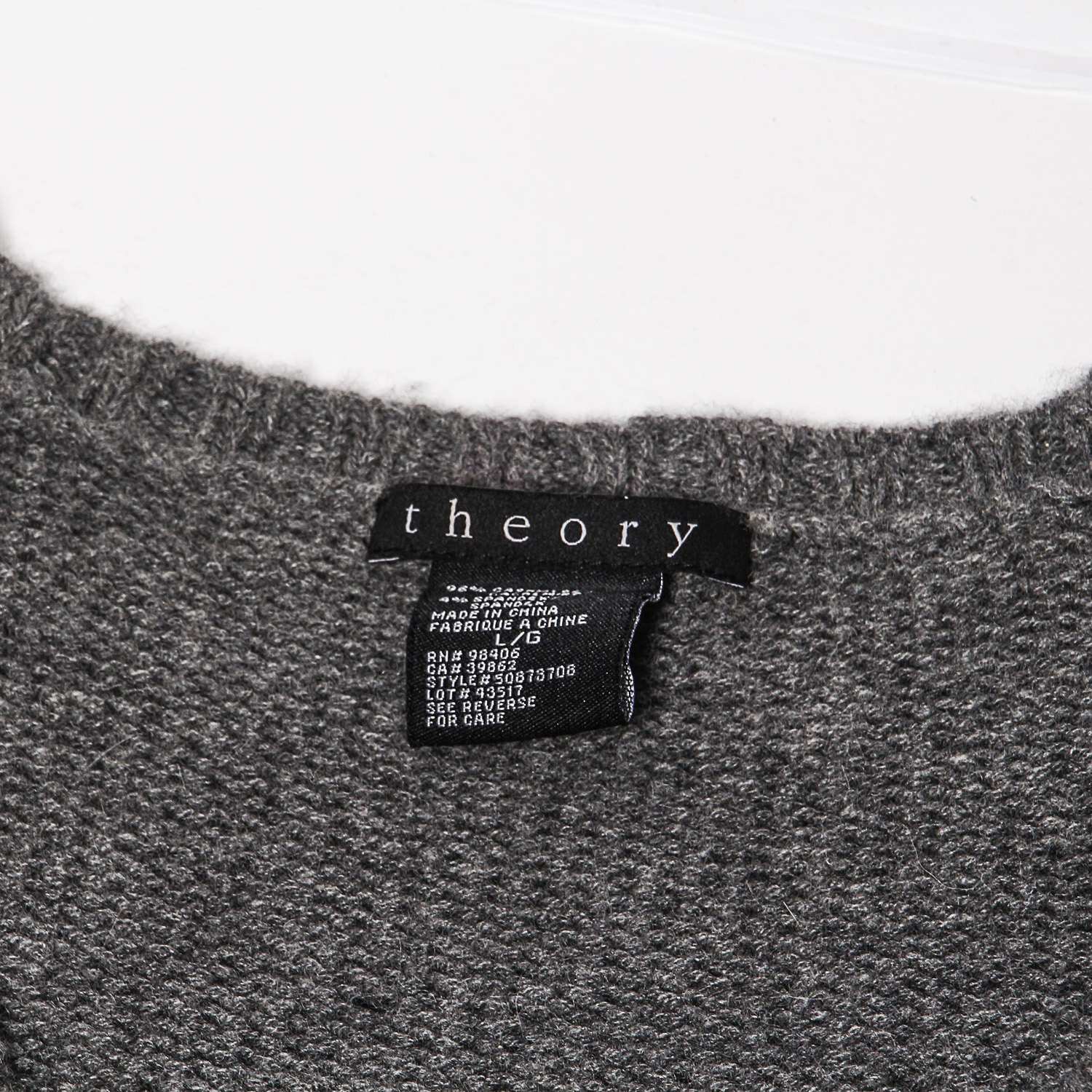 Pair of Cashmere Blend Sweaters by Theory