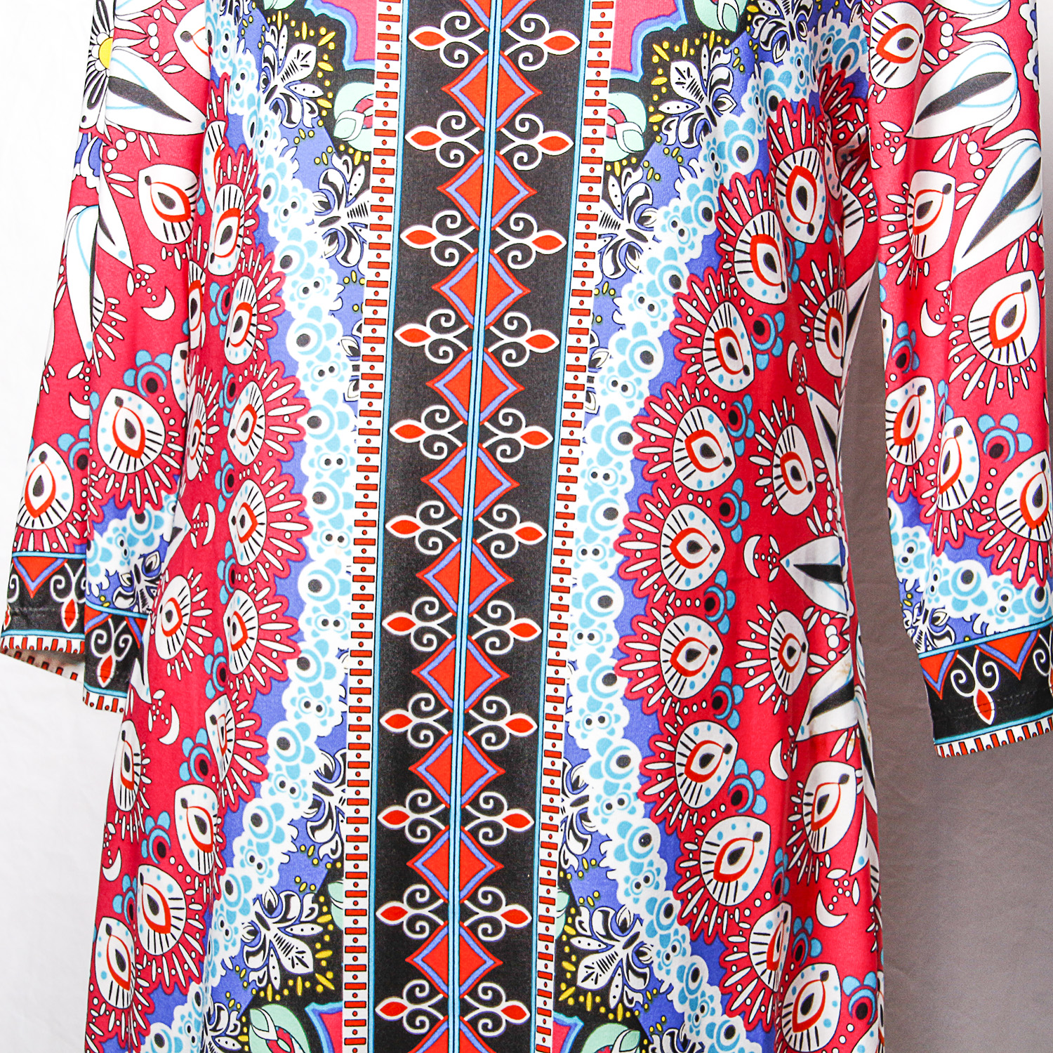 Pink Multi-Colored ECI New York Dress