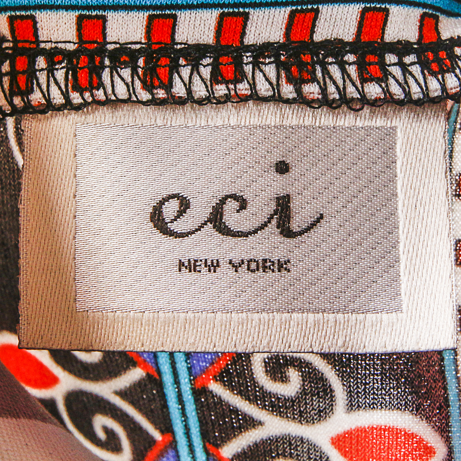 Pink Multi-Colored ECI New York Dress