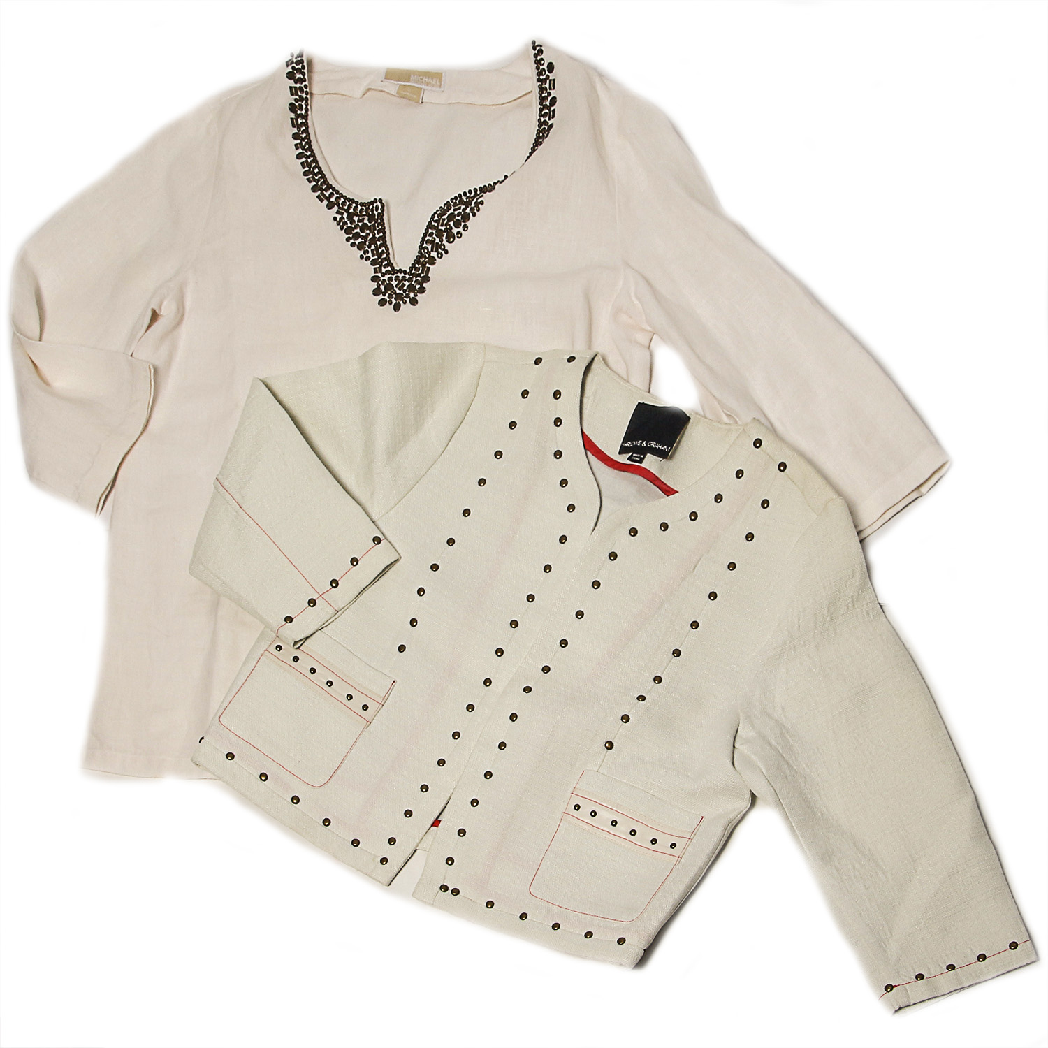 MICHAEL Michael Kors Tunic and Harlowe & Graham Jacket