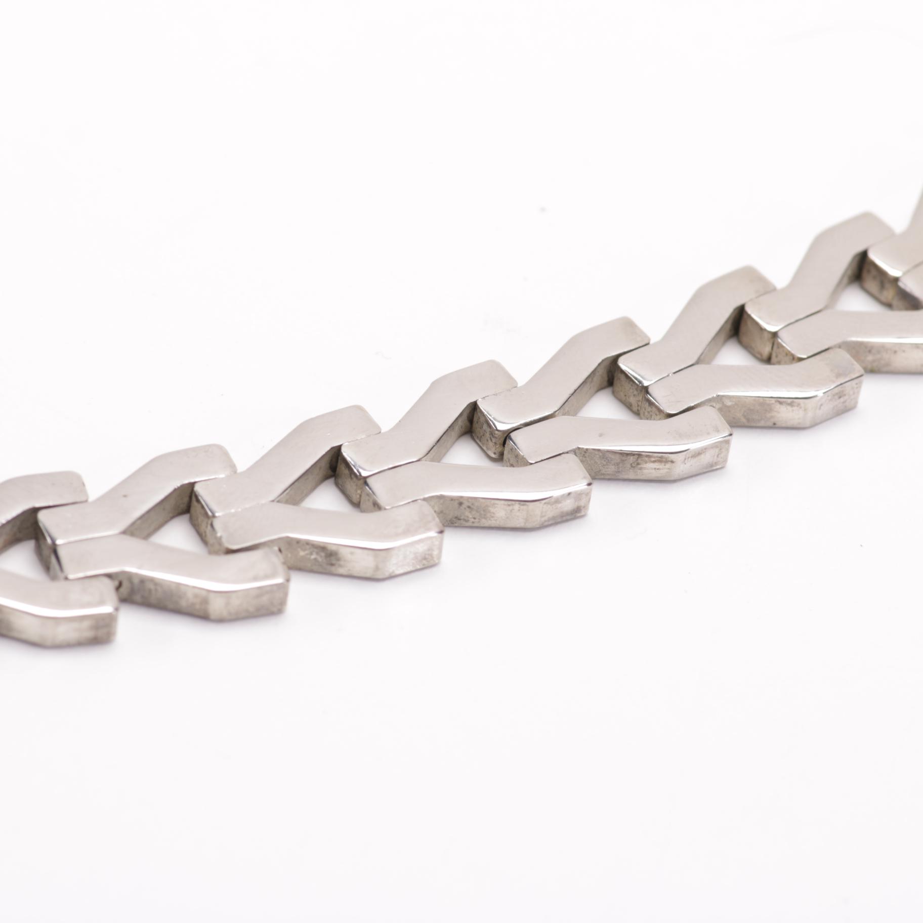 Sterling Silver Link Bracelet