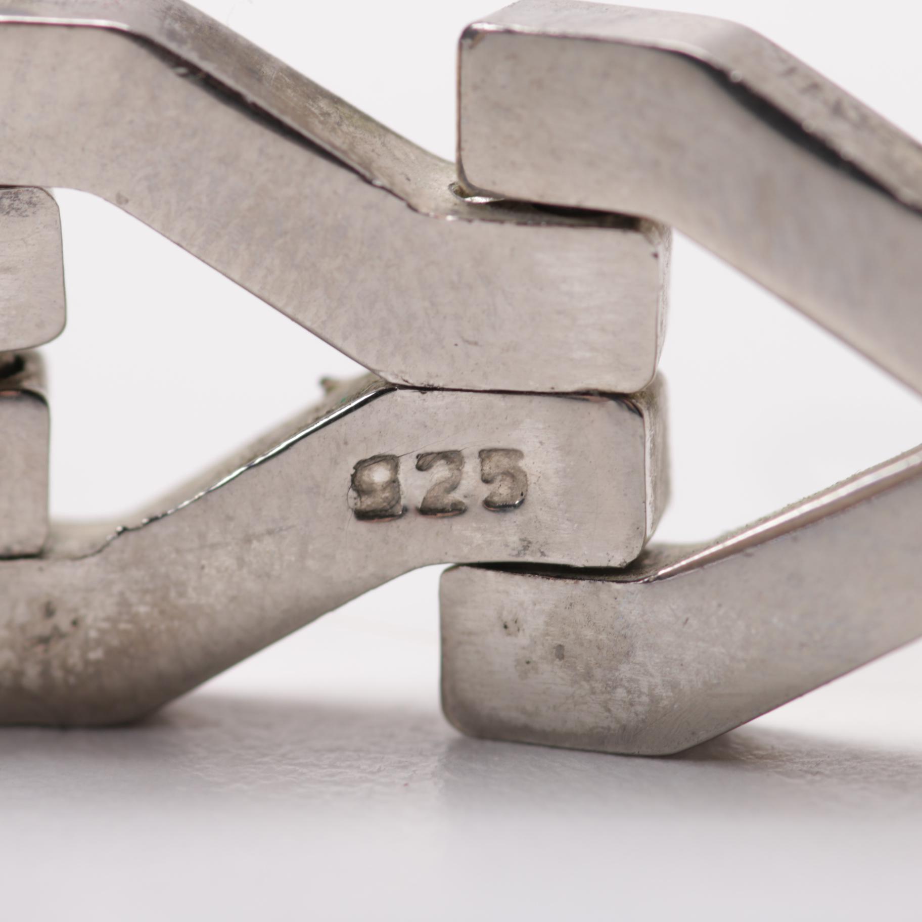 Sterling Silver Link Bracelet