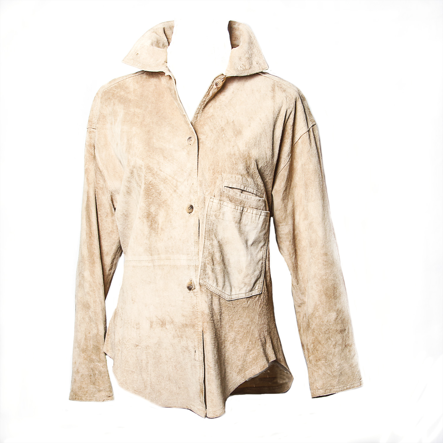 Vintage Suede Leather Jacket by LA Vogue