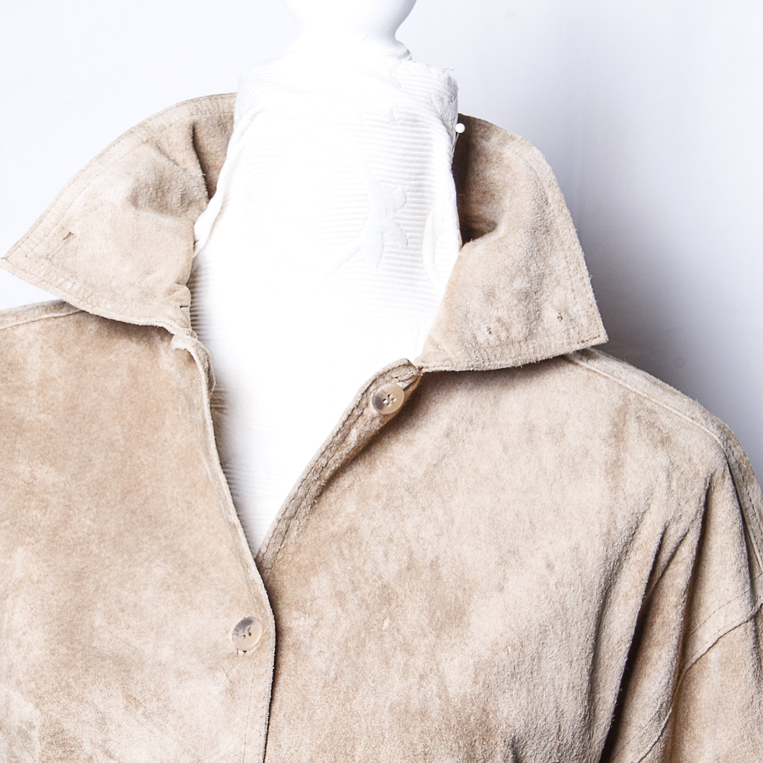 Vintage Suede Leather Jacket by LA Vogue