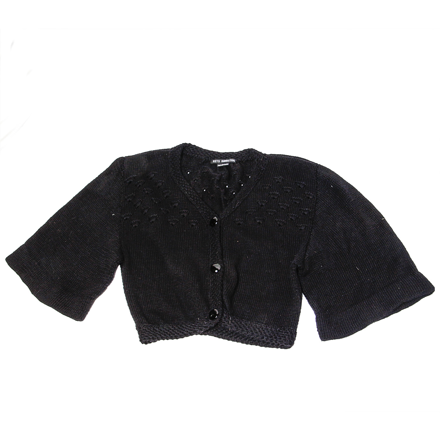 Pair of Cropped Sweaters by Piazza Sempione and Risto Bimbiloski