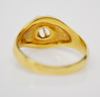 Raul Haas 18K Yellow Gold Diamond Ring