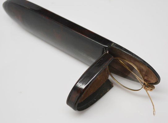 Antique 14K Yellow Gold Frame Round Eye Glasses