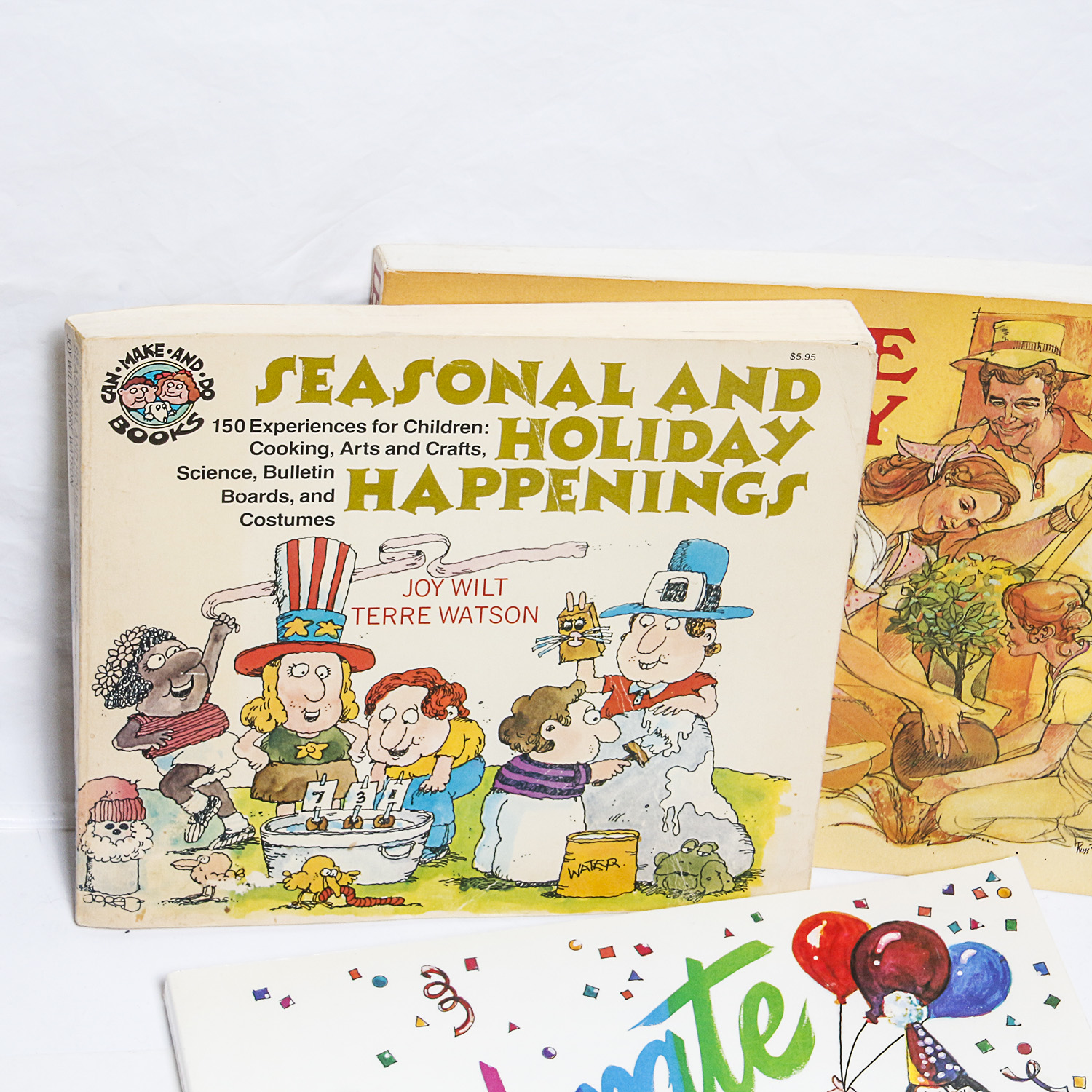 Collection of Children's Books and William Sonoma Princess Apron