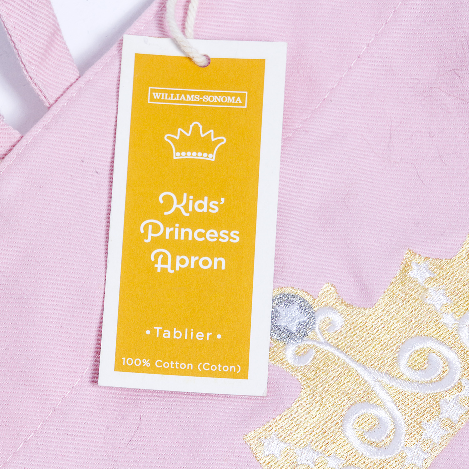 Collection of Children's Books and William Sonoma Princess Apron