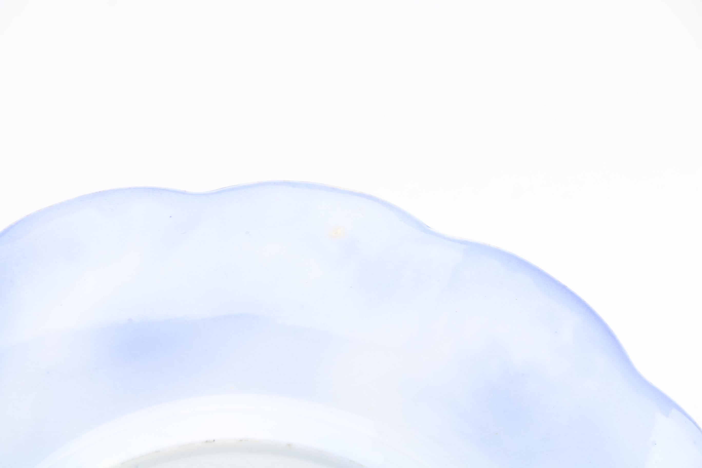 Vintage W.H. Grindley "Florida" Flow Blue Earthenware Plates