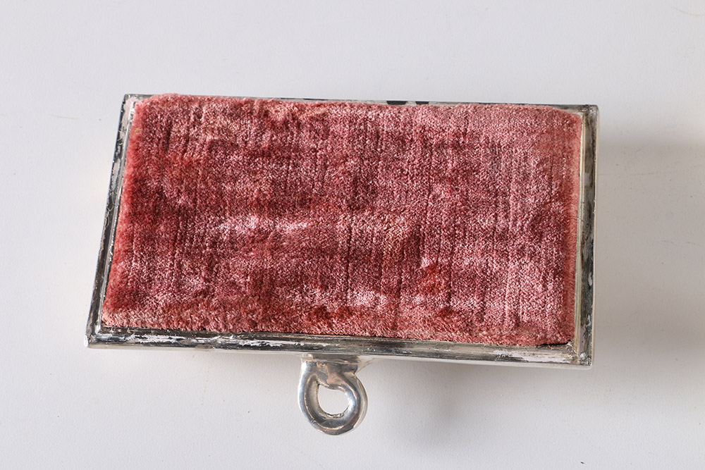 Vintage Kronheimer & Oldenbusch Silver-Plated Jewelry Box