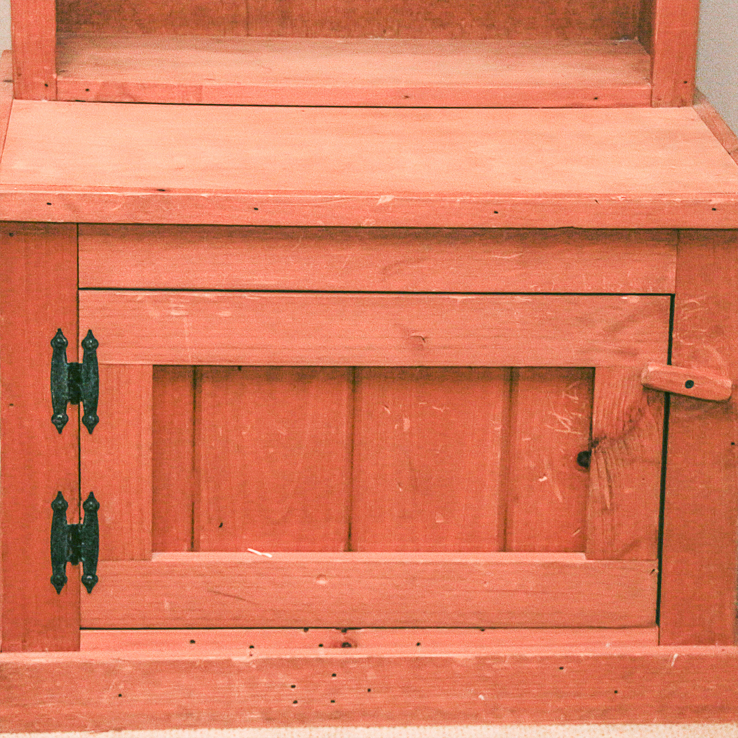 Solid Wood Display Shelf and Cabinet from Yankee Candle