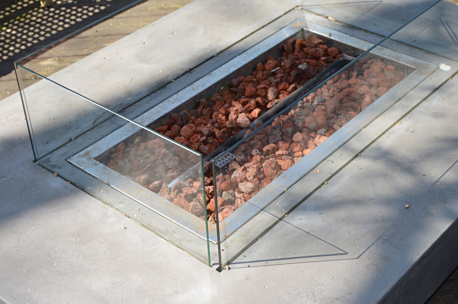 Restoration Hardware Fire Table