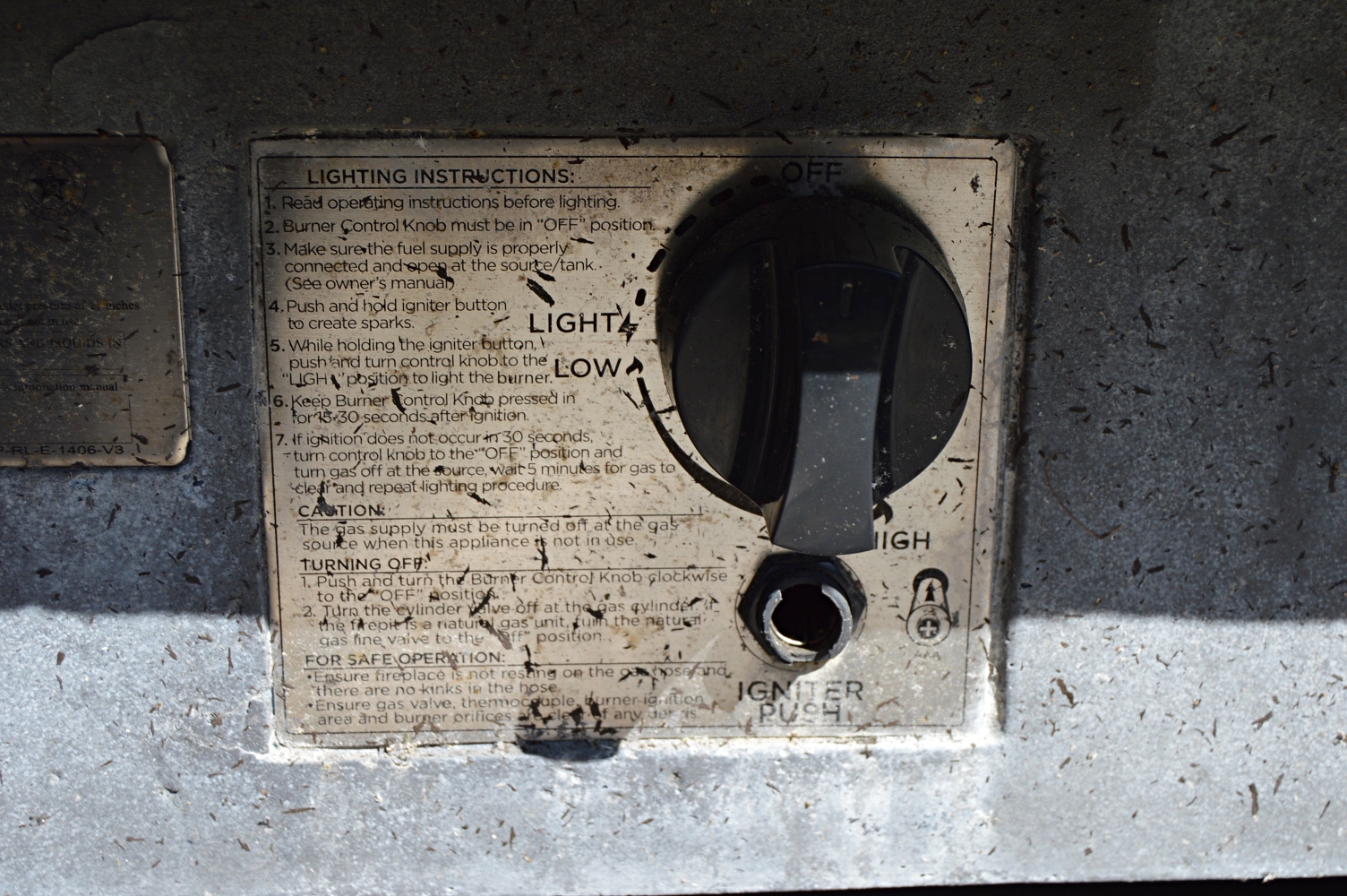 Restoration Hardware Fire Table