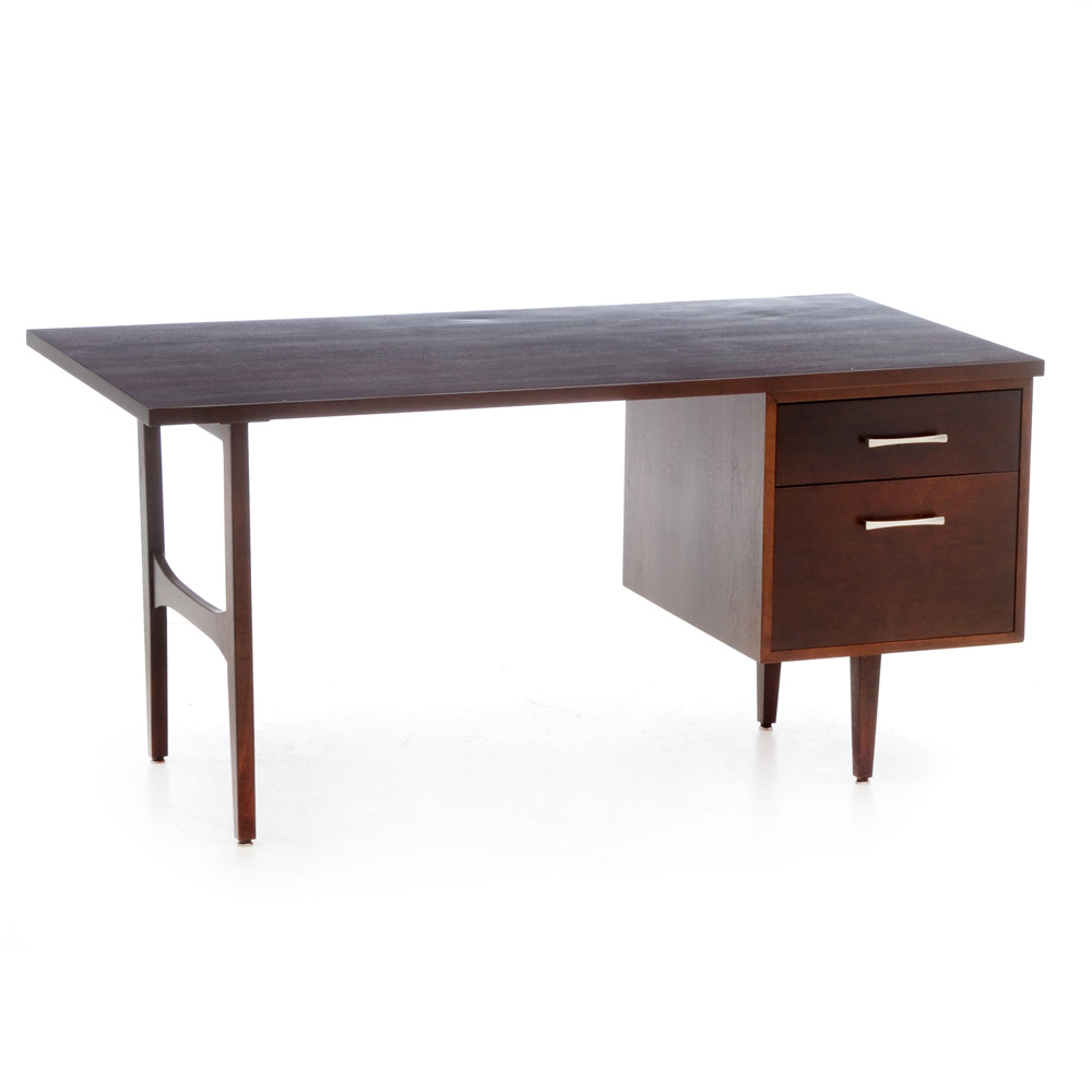 Mid-Century Walnut Desk