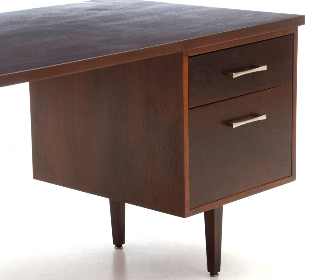Mid-Century Walnut Desk