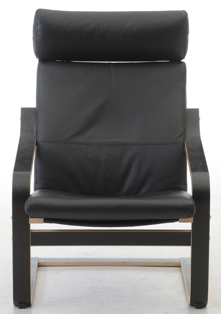 IKEA Poang Lounge Chair and Ottoman