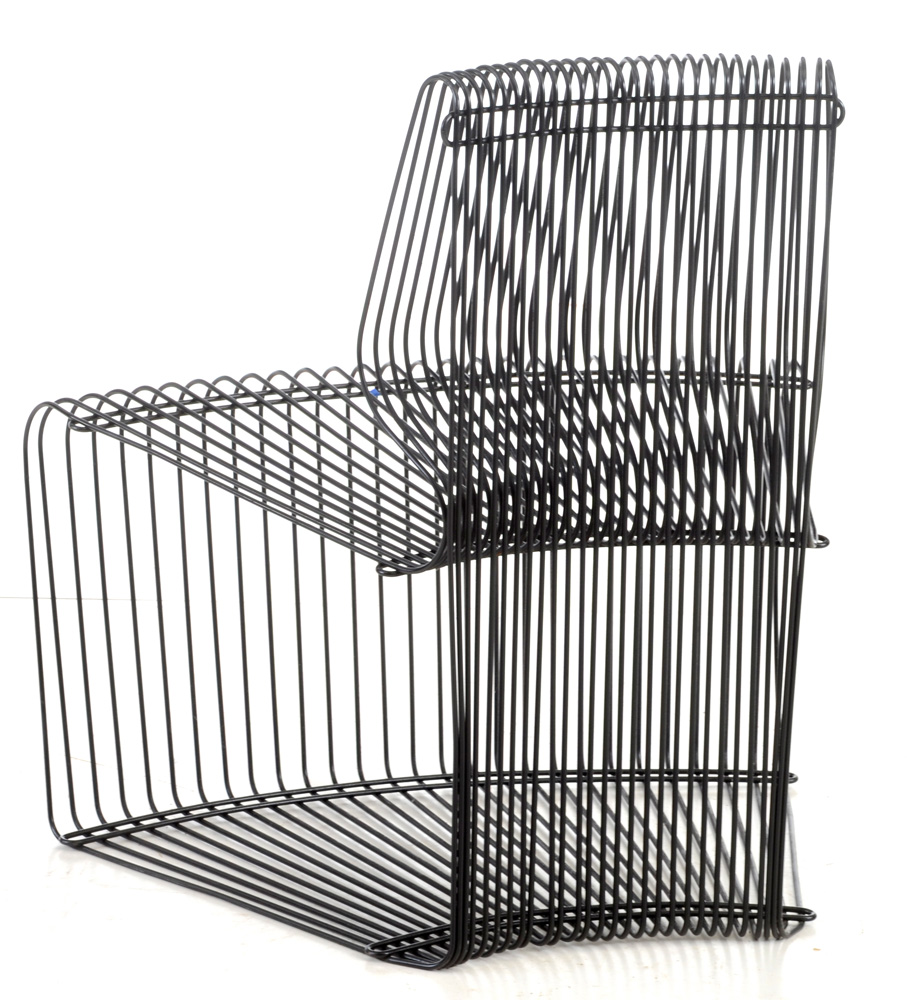 "Pantonova" Wire Side Chair Designed by Verner Panton