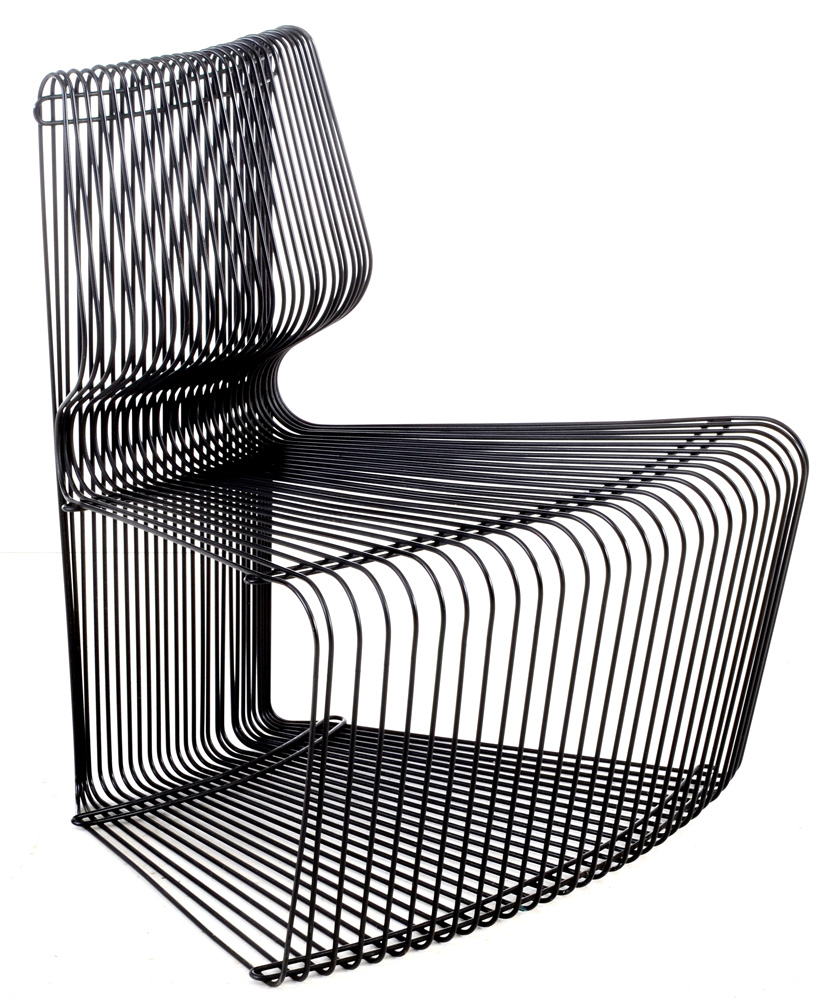 "Pantonova" Wire Side Chair Designed by Verner Panton