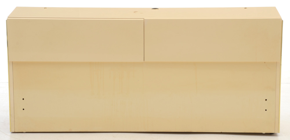 Cream Lacquered Headboard by Bridgeford