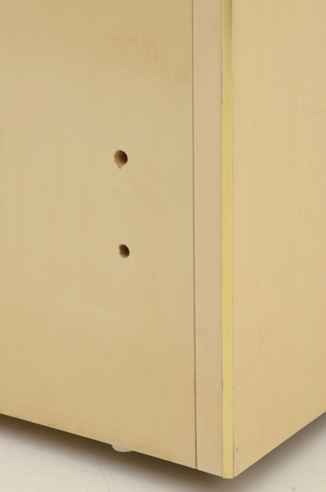 Cream Lacquered Headboard by Bridgeford