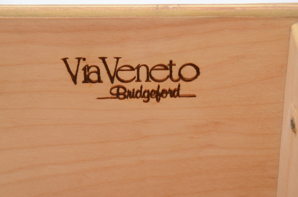 Cream Lacquer Dresser by Bridgeford