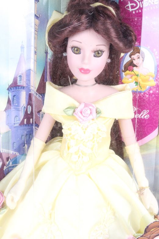 Mattel Collectible Barbie Dolls and Disney's Belle Porcelain Keepsake Doll