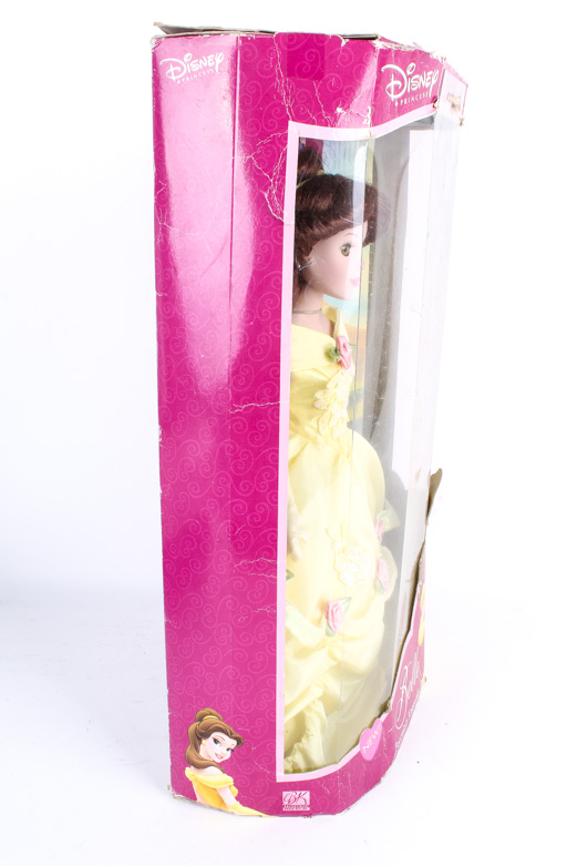 Mattel Collectible Barbie Dolls and Disney's Belle Porcelain Keepsake Doll
