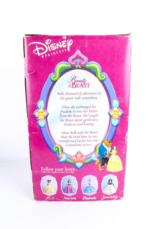 Mattel Collectible Barbie Dolls and Disney's Belle Porcelain Keepsake Doll