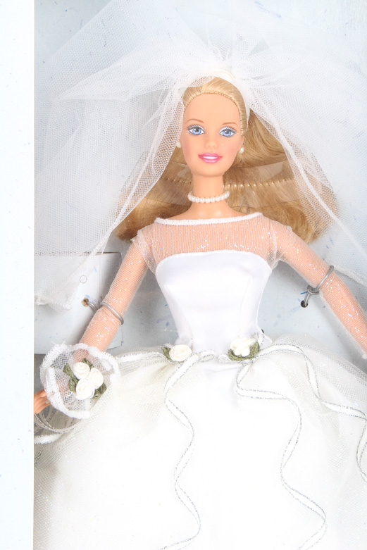 Mattel Collectible Barbie Dolls and Disney's Belle Porcelain Keepsake Doll