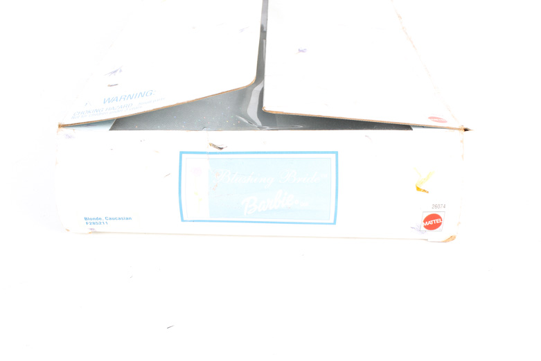 Mattel Collectible Barbie Dolls and Disney's Belle Porcelain Keepsake Doll