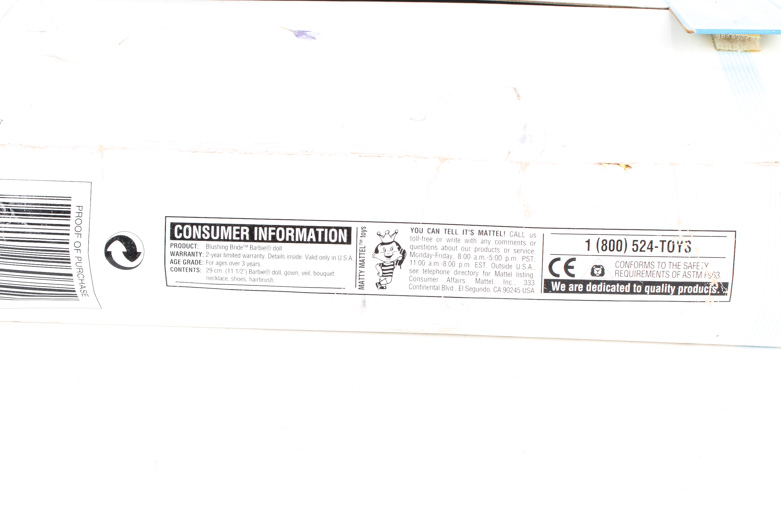 Mattel Collectible Barbie Dolls and Disney's Belle Porcelain Keepsake Doll