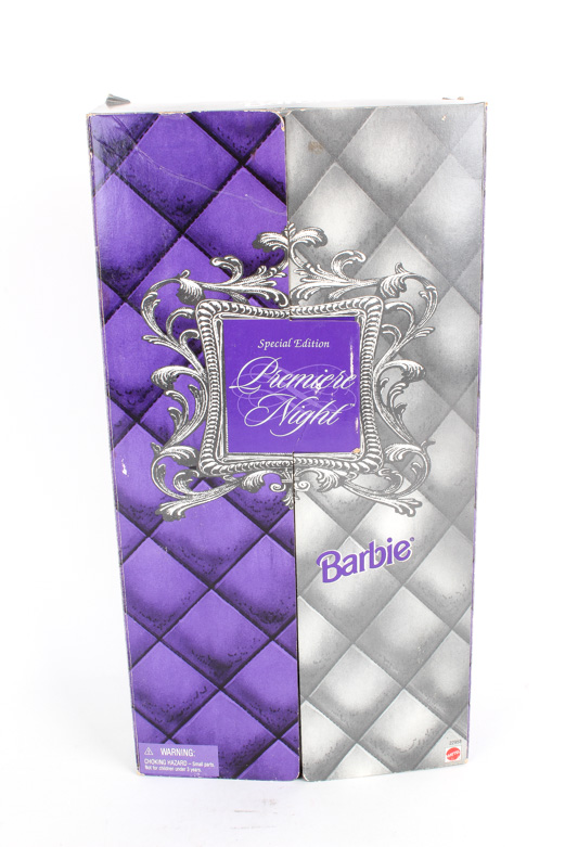 Mattel Collectible Barbie Dolls and Disney's Belle Porcelain Keepsake Doll