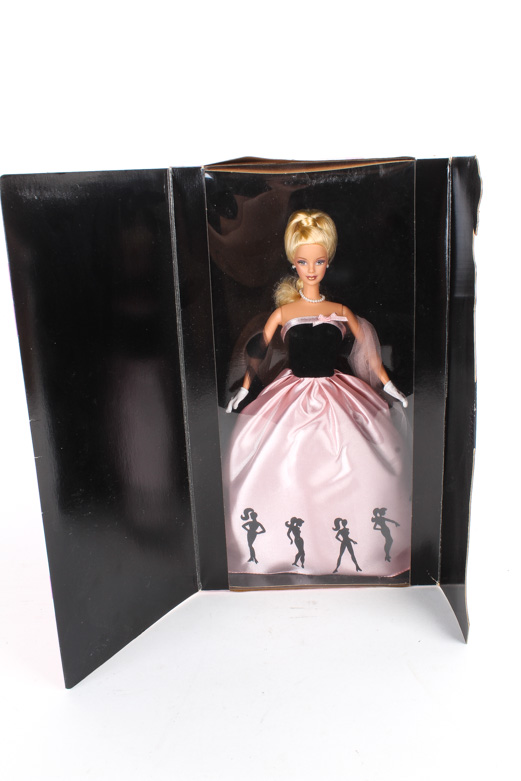 Mattel Collectible Barbie Dolls and Disney's Belle Porcelain Keepsake Doll