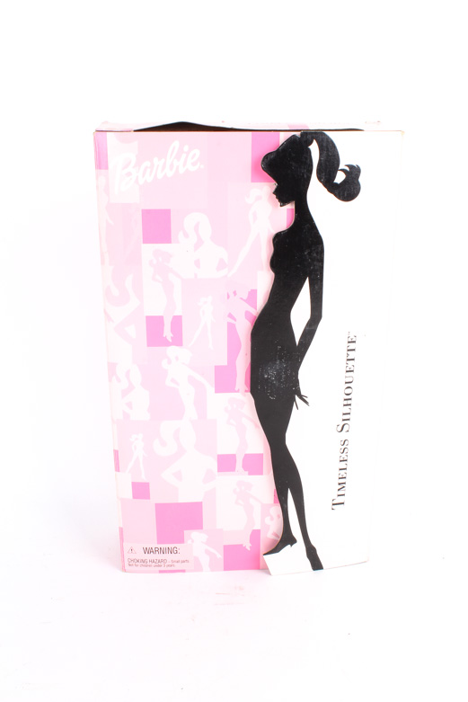 Mattel Collectible Barbie Dolls and Disney's Belle Porcelain Keepsake Doll