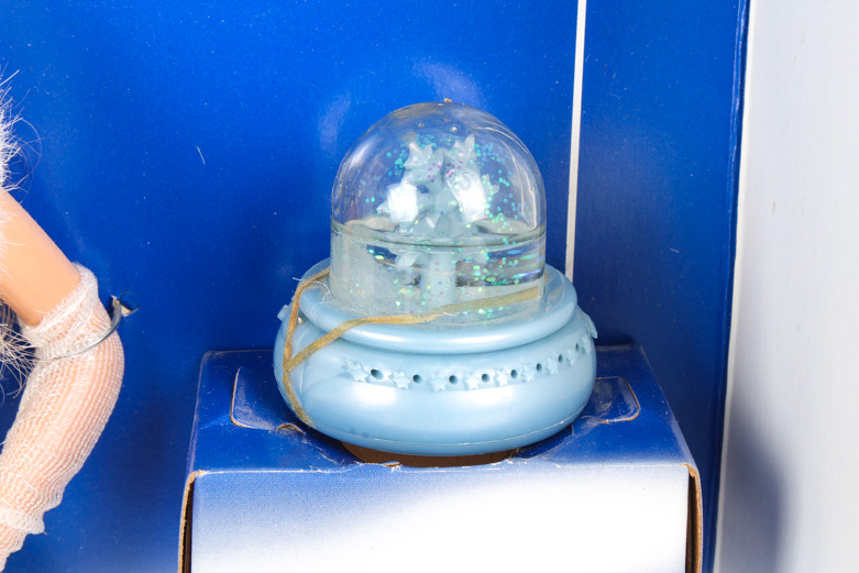 Mattel Collectible Barbie Dolls and Disney's Belle Porcelain Keepsake Doll