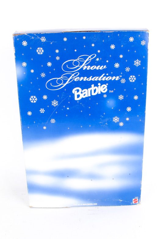 Mattel Collectible Barbie Dolls and Disney's Belle Porcelain Keepsake Doll