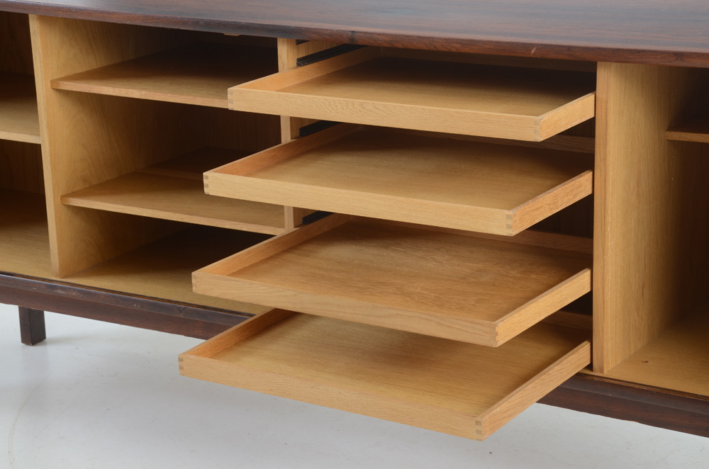 Georg Petersens Danish Modern Rosewood Credenza